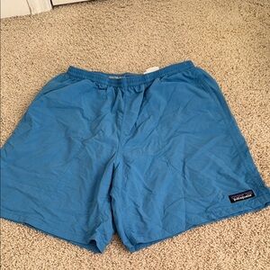 Patagonia Vibrant Blue Casual Shorts